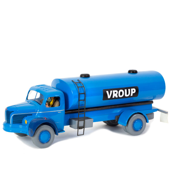 Aroutcheff - Spirou et Fantasio - le camion Berliet Vroup bleu
