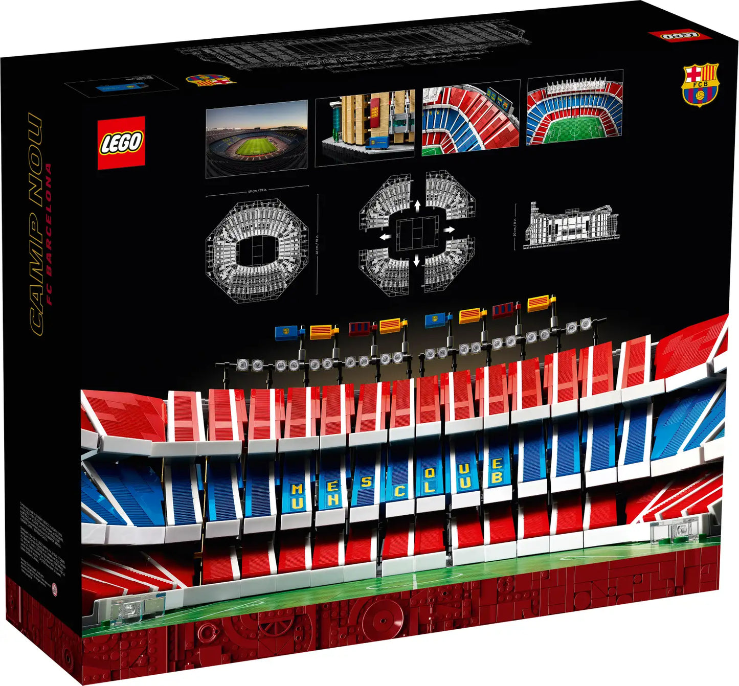 LEGO Icons - FC Barcelona Camp Nou - 10284 - New and sealed