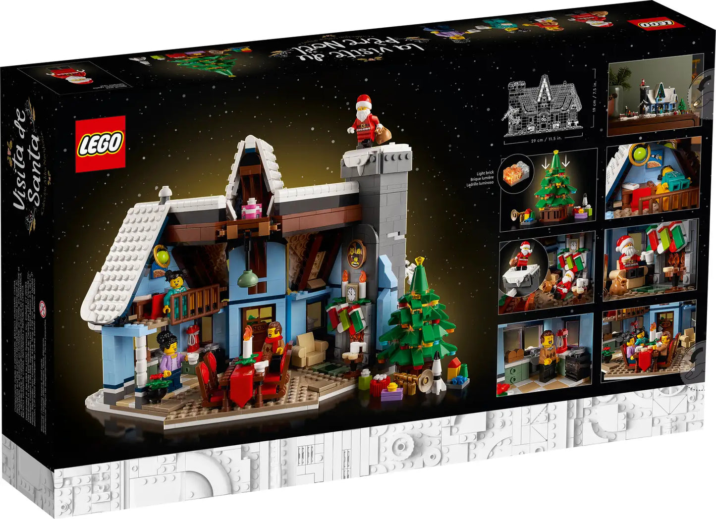 LEGO Icons - Santa's Visit - 10293 - New and Sealed