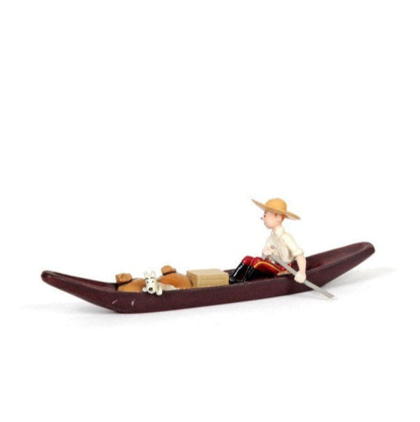 Pixi Tintin - Tintin et Milou en pirogue - Galerie Collin)