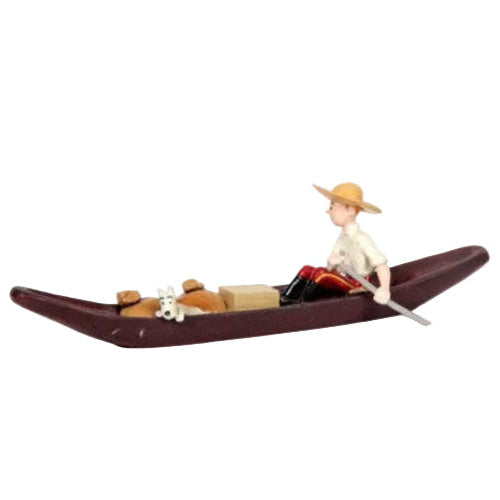 Pixi Tintin - Tintin et Milou en pirogue - Galerie Collin