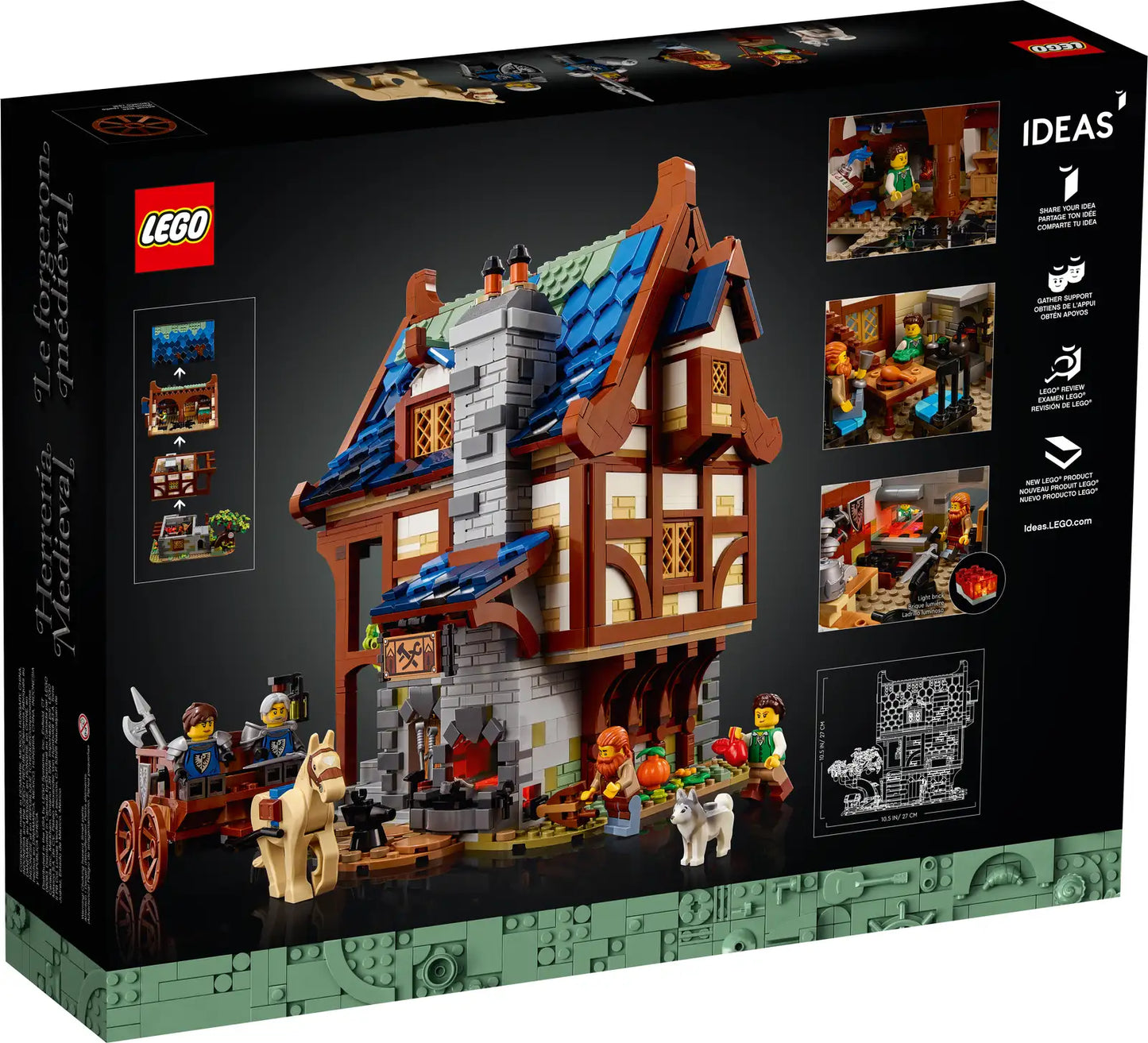 LEGO Ideas - Medieval Blacksmith - 21325 - New and sealed