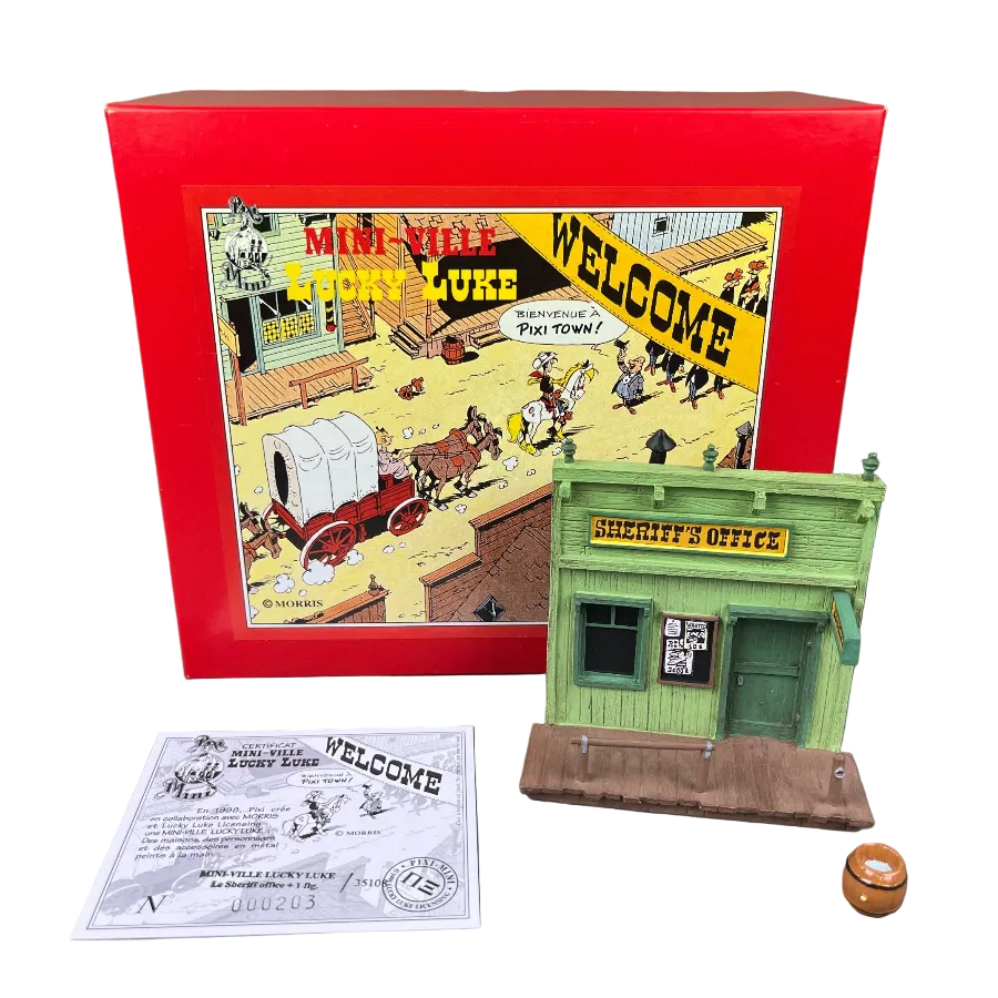 Pixi Morris Lucky Luke - Le Sheriff Office 1 fig. - Mini & Ville