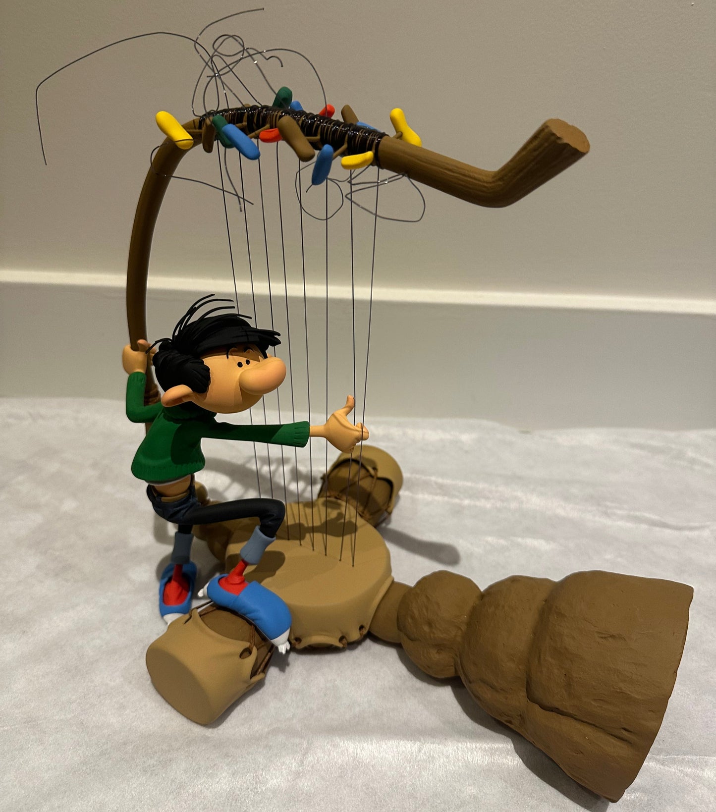Fariboles Franquin Gaston Lagaffe - Gaston, le Gaffophone customisé