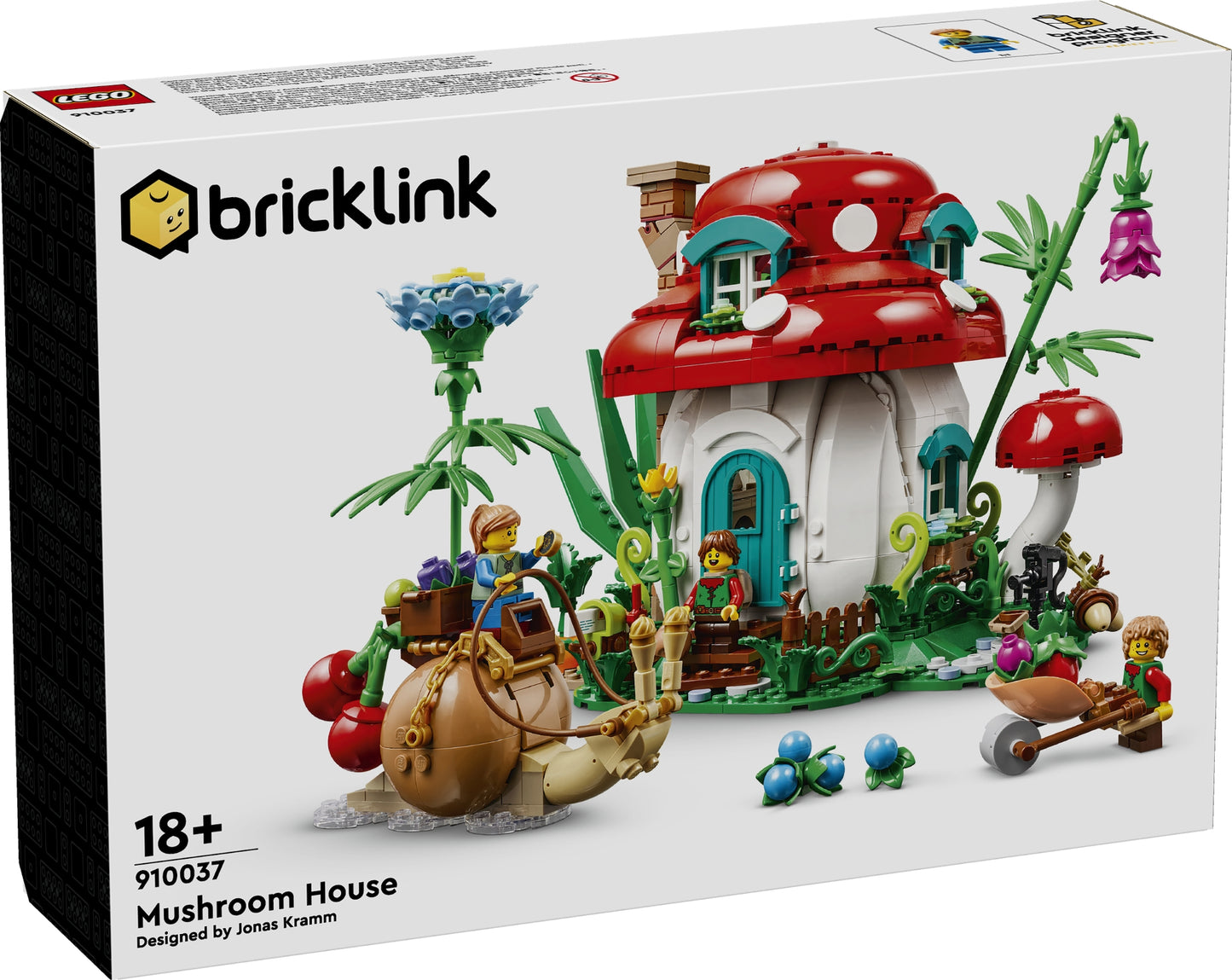 Lego Bricklink - Mushroom House - 910037 - Neuf et scellé
