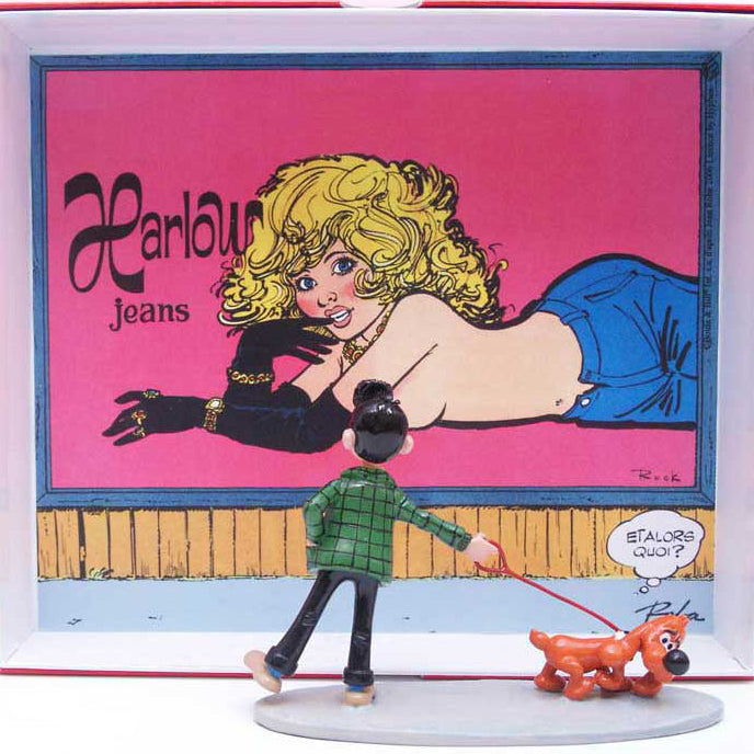 Pixi Roba Boule & Bill - Le Gag affiche " Les Jeans Harlow " - Boutique BD3D