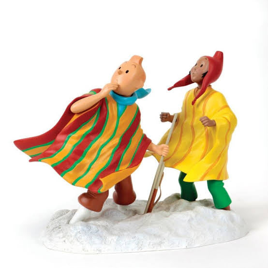 Moulinsart Leblon-Delienne Tintin - Tintin et Zorrino dans la neige