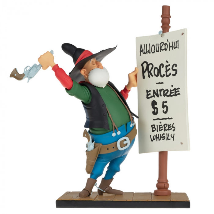 LMZ Collectibles Morris Lucky Luke - Le juge Roy Bean (En précommande)