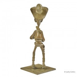 Bronze Lucky Luke tirant plus vite que son ombre - Exclusivité Bulles en Boîte