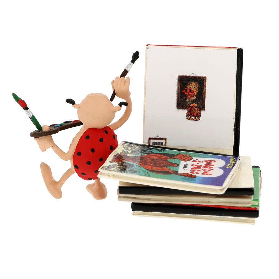 Pixi la coccinelle de Gotlib peintre - Piles et Faces