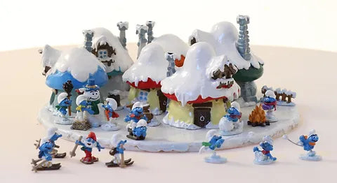 Pixi Peyo - The Smurfs' Village under the Snow / Puppy Exclusive