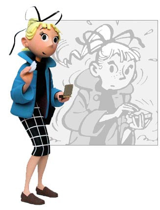 Fariboles Franquin Spirou et Fantasio - Seccotine