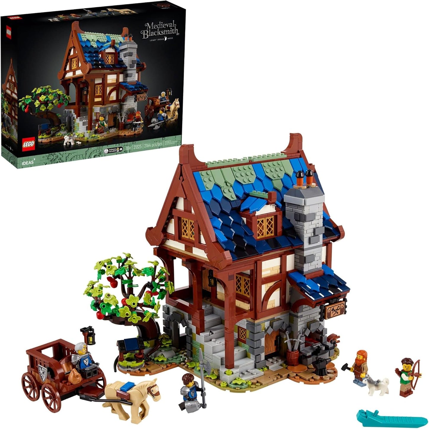 LEGO Ideas - Le forgeron médiéval - 21325 - Neuf et scellé