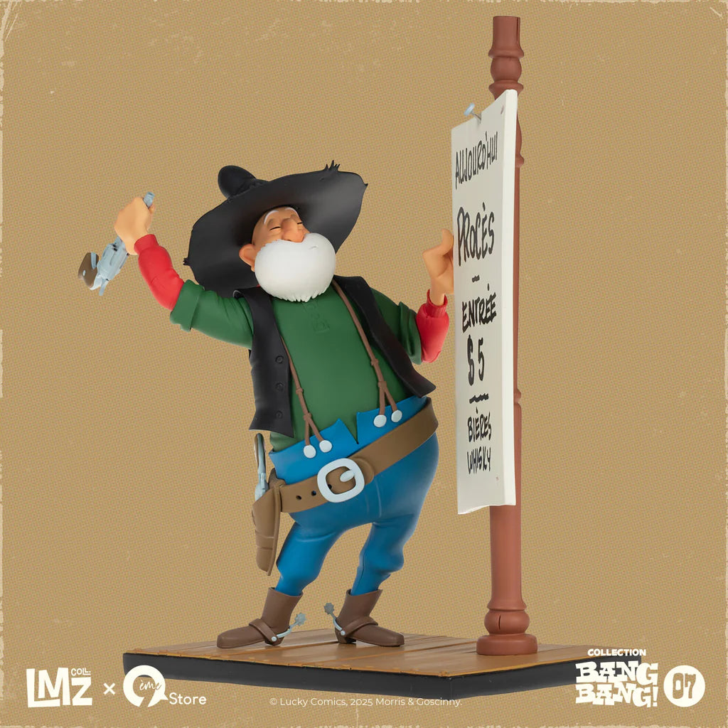 LMZ Collectibles Morris Lucky Luke - Le juge Roy Bean (En précommande)