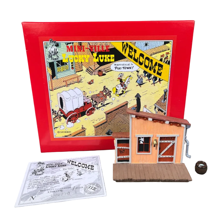 Pixi Morris Lucky Luke - L’école 1 fig. - Mini & Ville