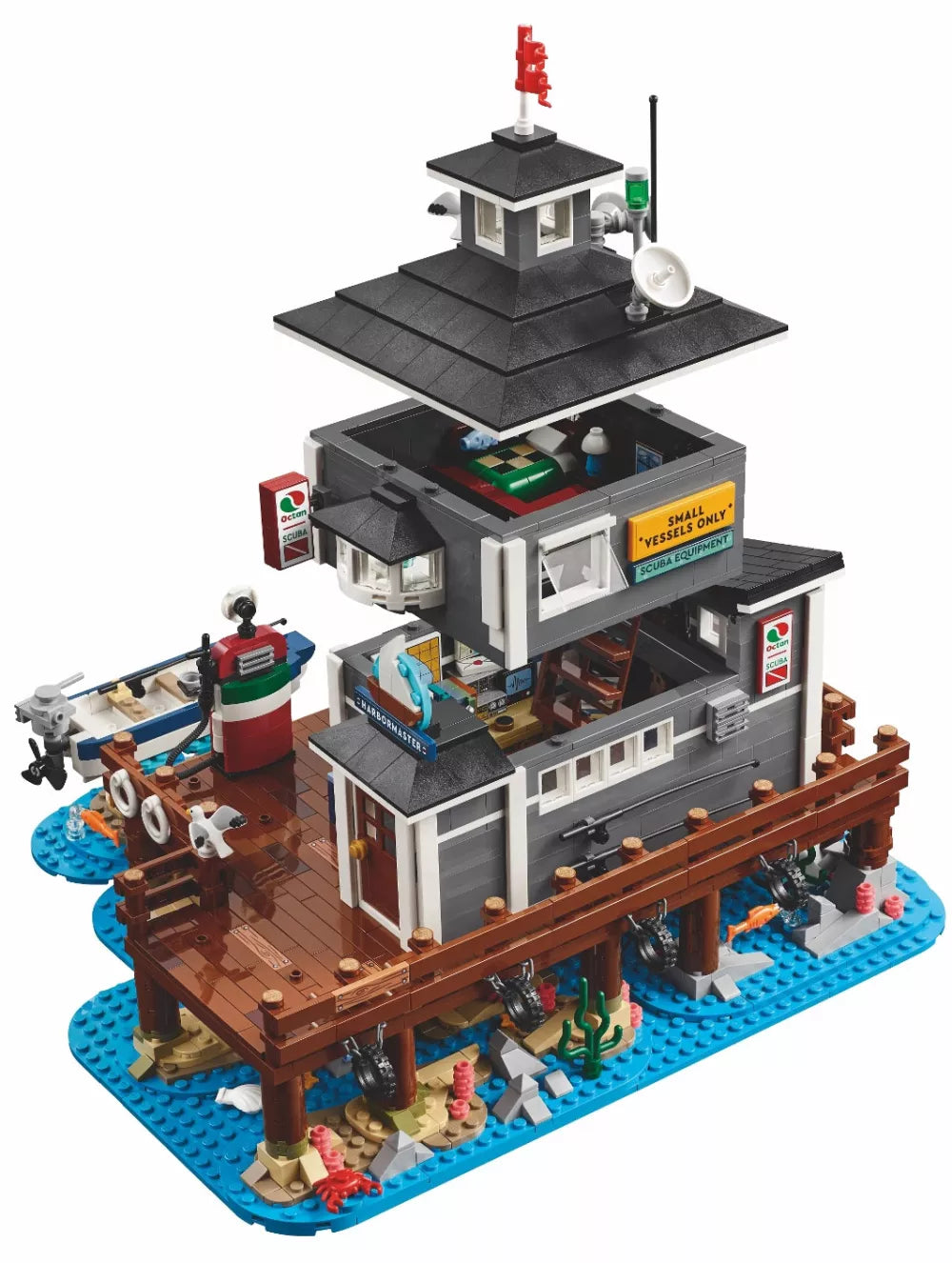 Lego Bricklink - Harbourmaster’s Office - 910040 - Neuf et scellé