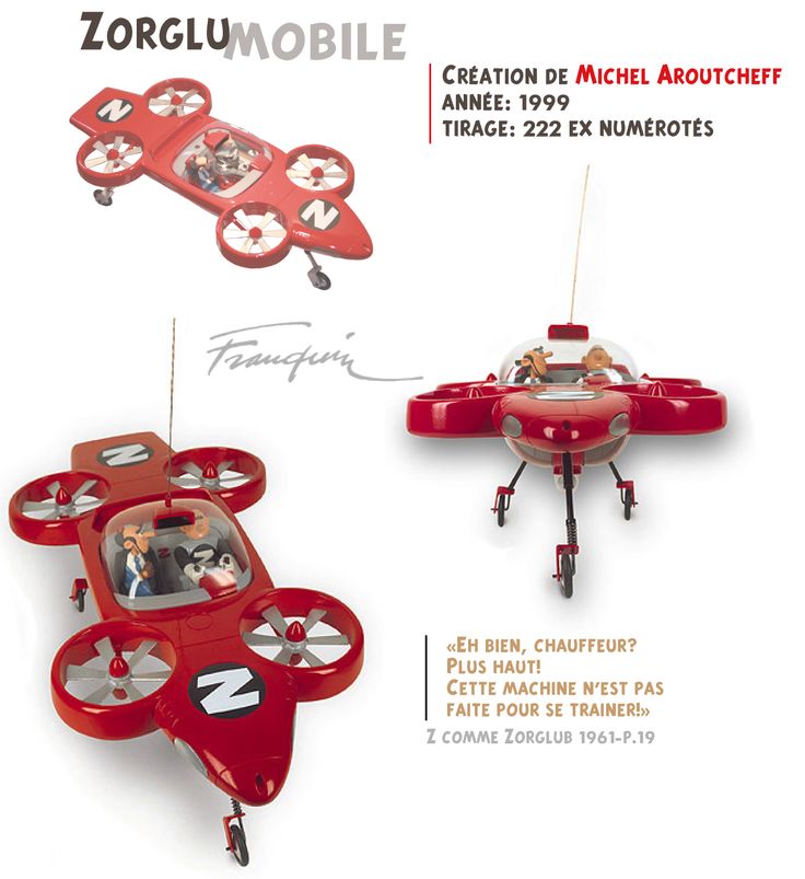 Aroutcheff - Spirou et Fantasio - Zorglumobile