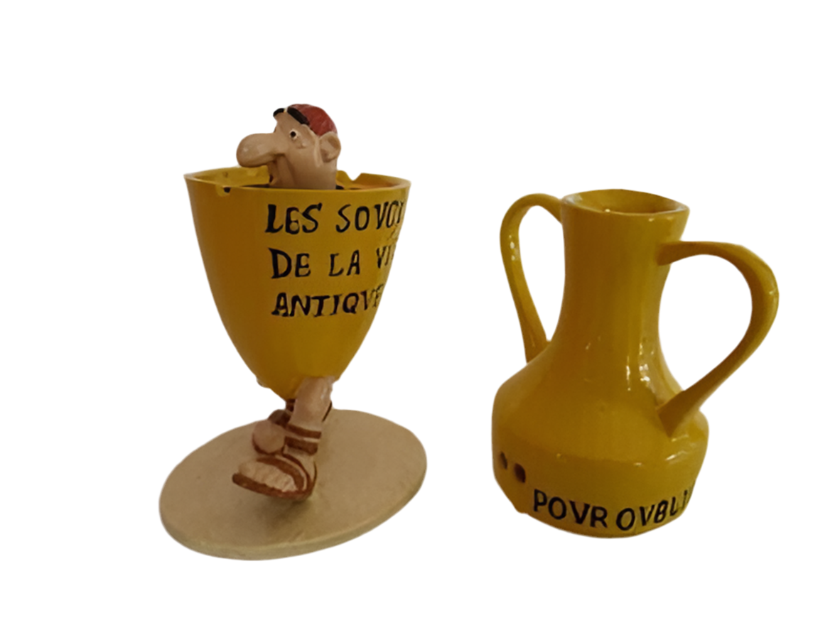 Pixi Uderzo Astérix Obélix - Amphore publicitaire rouge