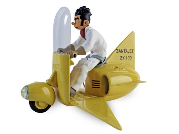 Le Garage de Franquin Aroutcheff - Spirou et Fantasio - Zantajet ZX100