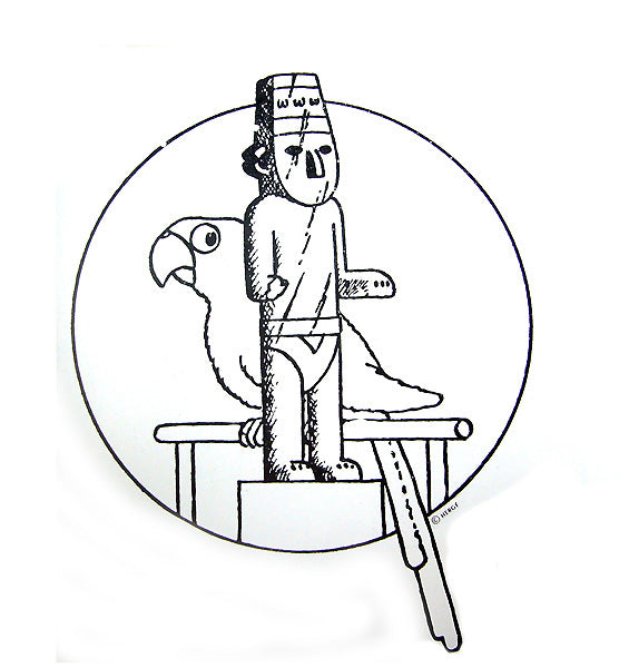 Pixi Tintin - L'Oreille Cassée Grande boîte décor - 1ère série