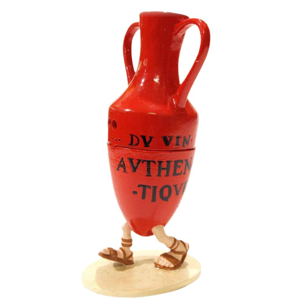 Pixi Uderzo Astérix Obélix - Amphore publicitaire rouge