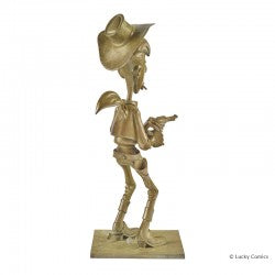 Bronze Lucky Luke tirant plus vite que son ombre - Exclusivité Bulles en Boîte