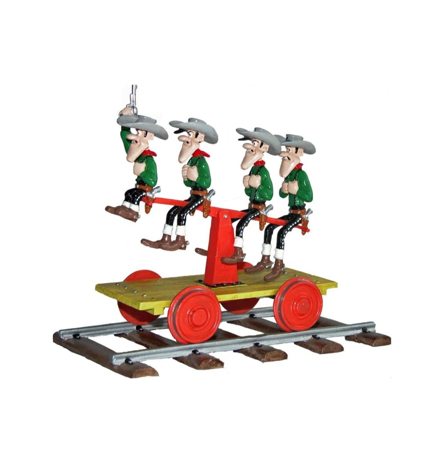 Pixi Morris Lucky Luke - Les Dalton sur la draisine