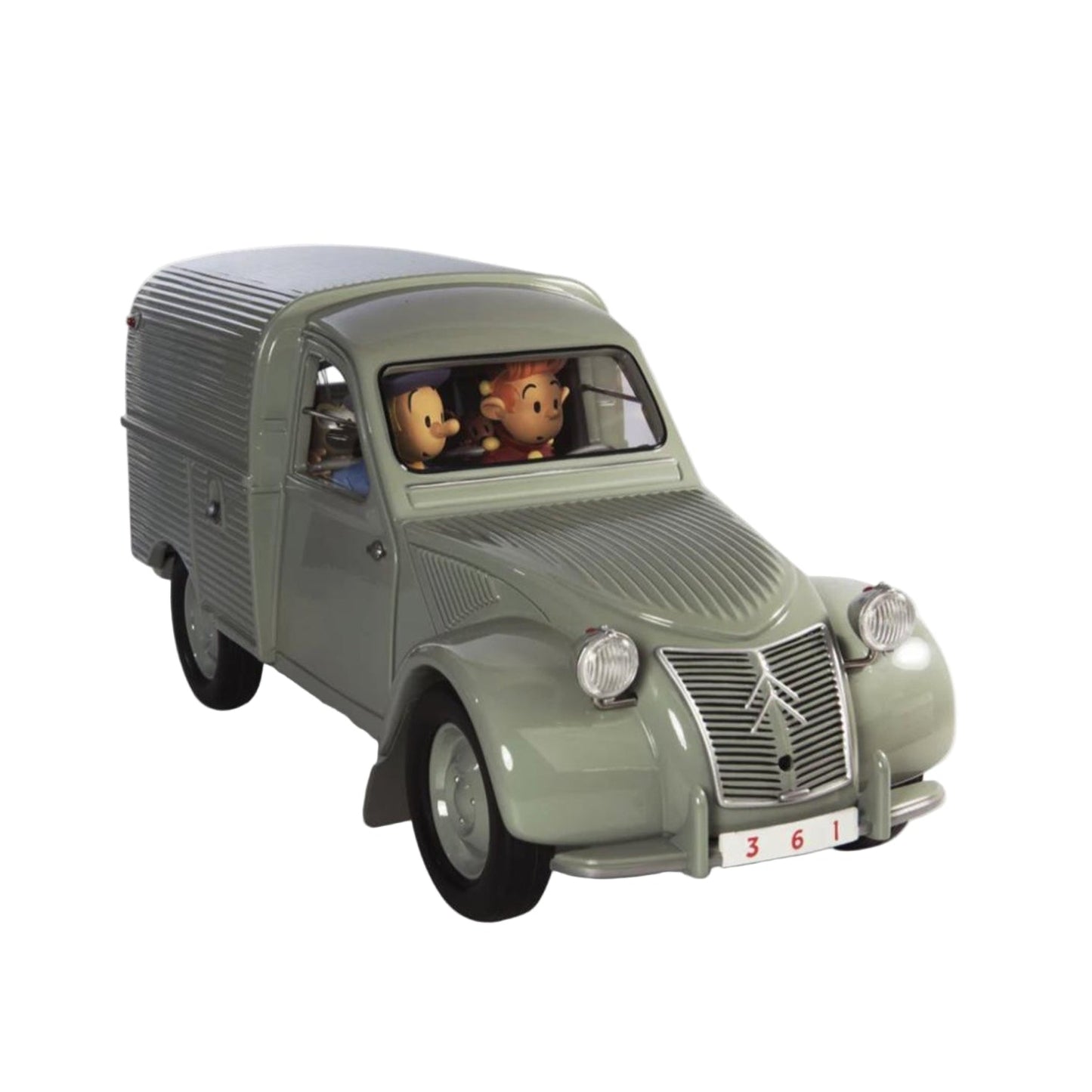 Figures & You Franquin's Garage - Spirou and Fantasio - 2CV van 1955