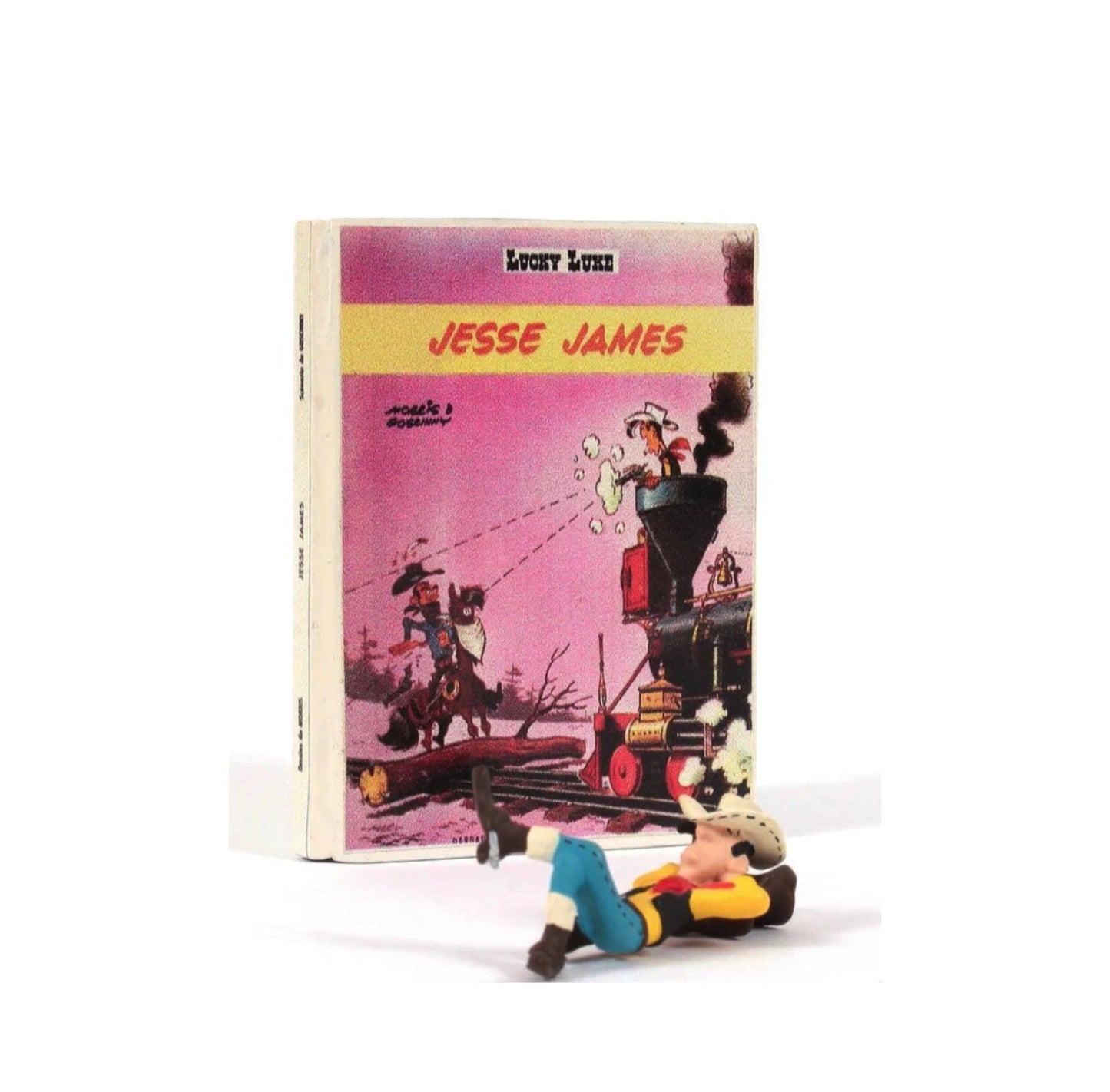 Pixi Morris Lucky Luke - Jesse James (pages 4 et 5) - Échappées bulles