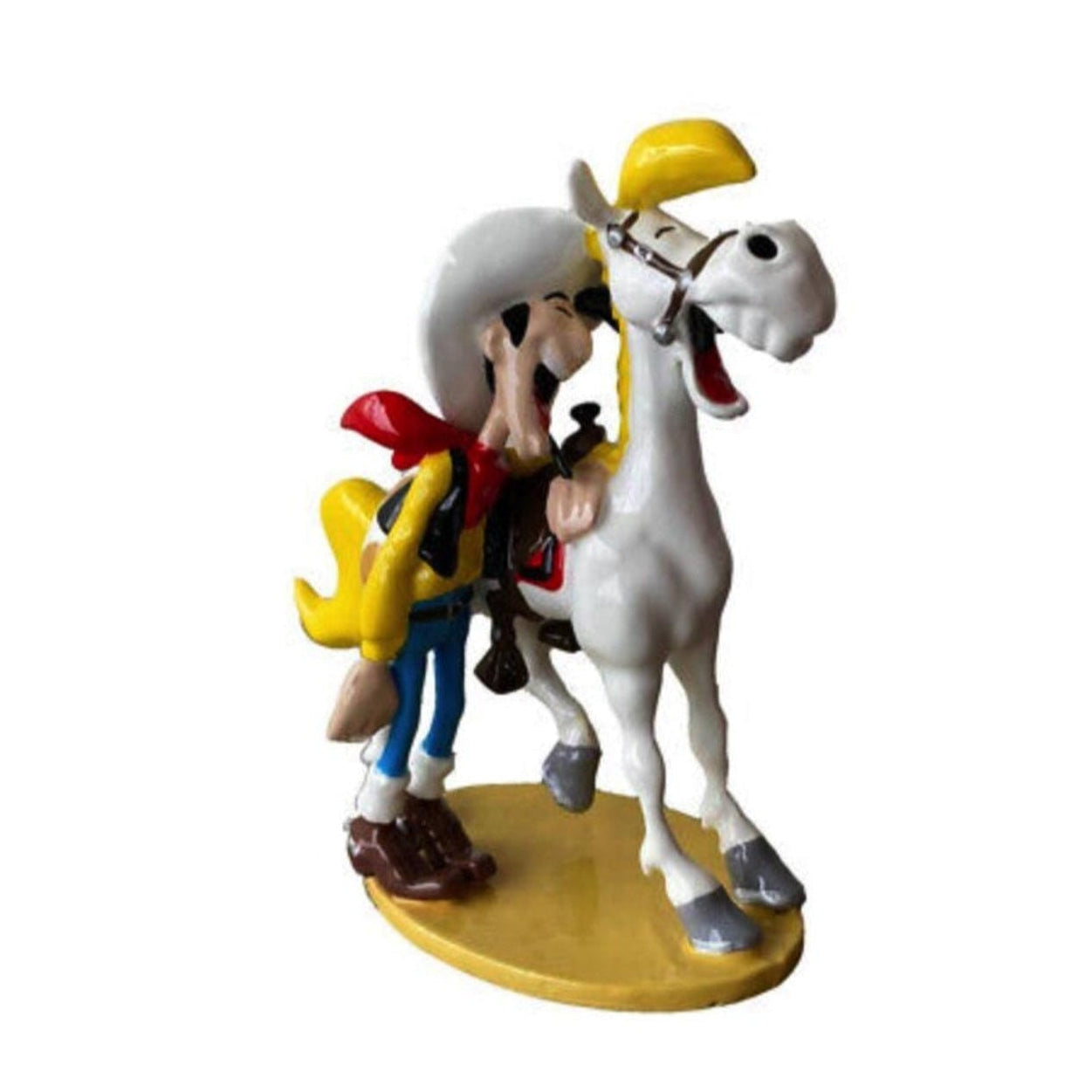 Pixi Morris Lucky Luke - Lucky Luke et Jolly Jumper riant