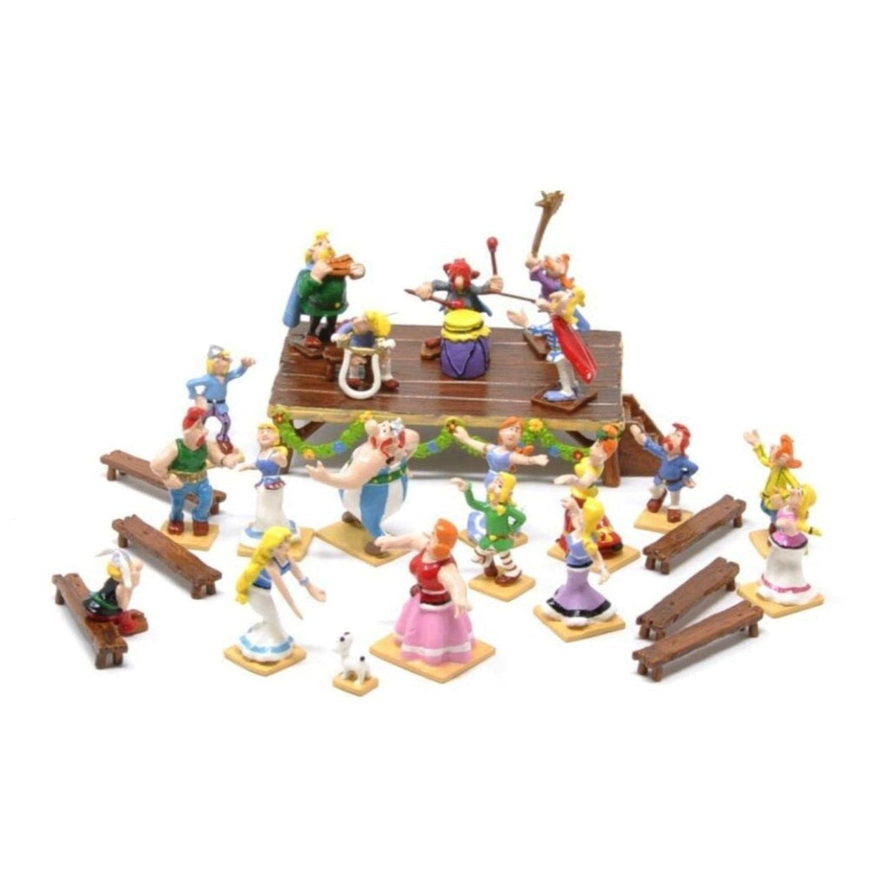 Pixi Mini Uderzo Asterix Obelix - The Musicians and Dancers Ball - Boxes 1 & 2