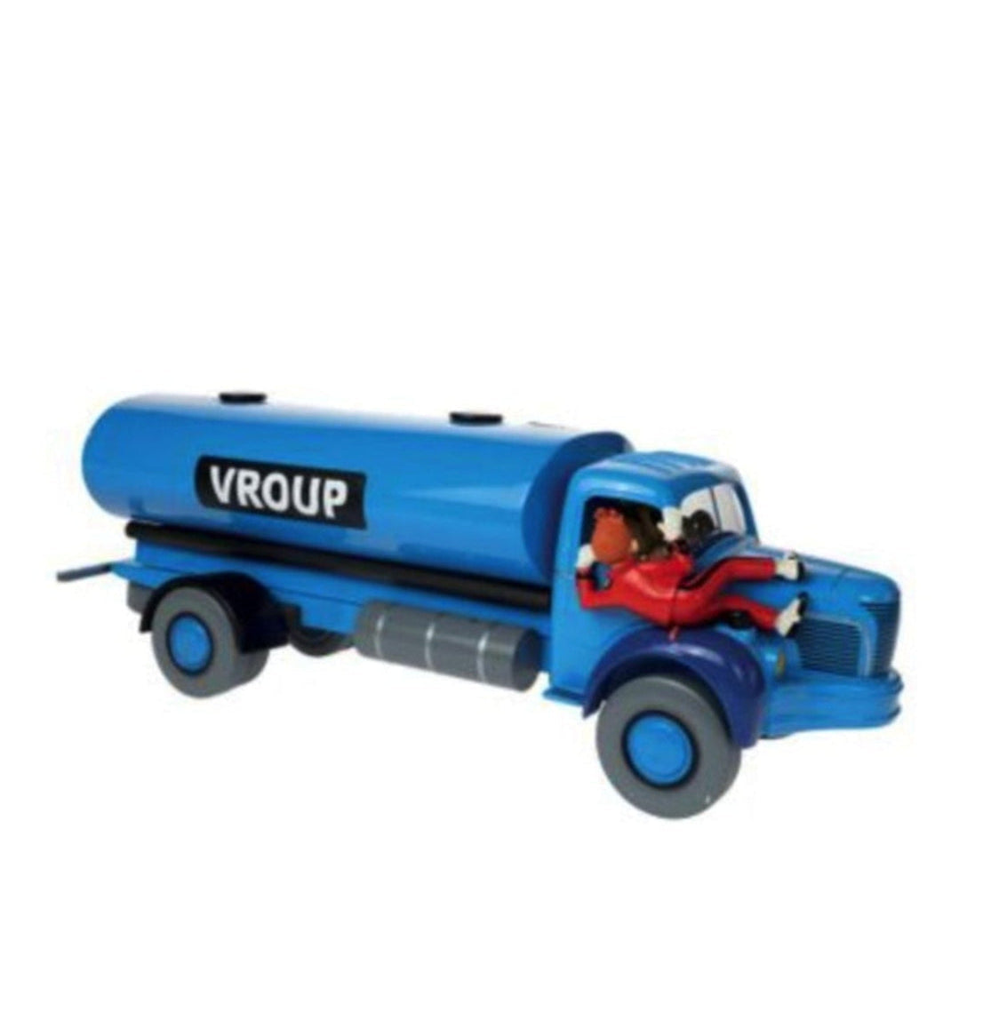 Aroutcheff - Spirou et Fantasio - le camion Berliet Vroup bleu
