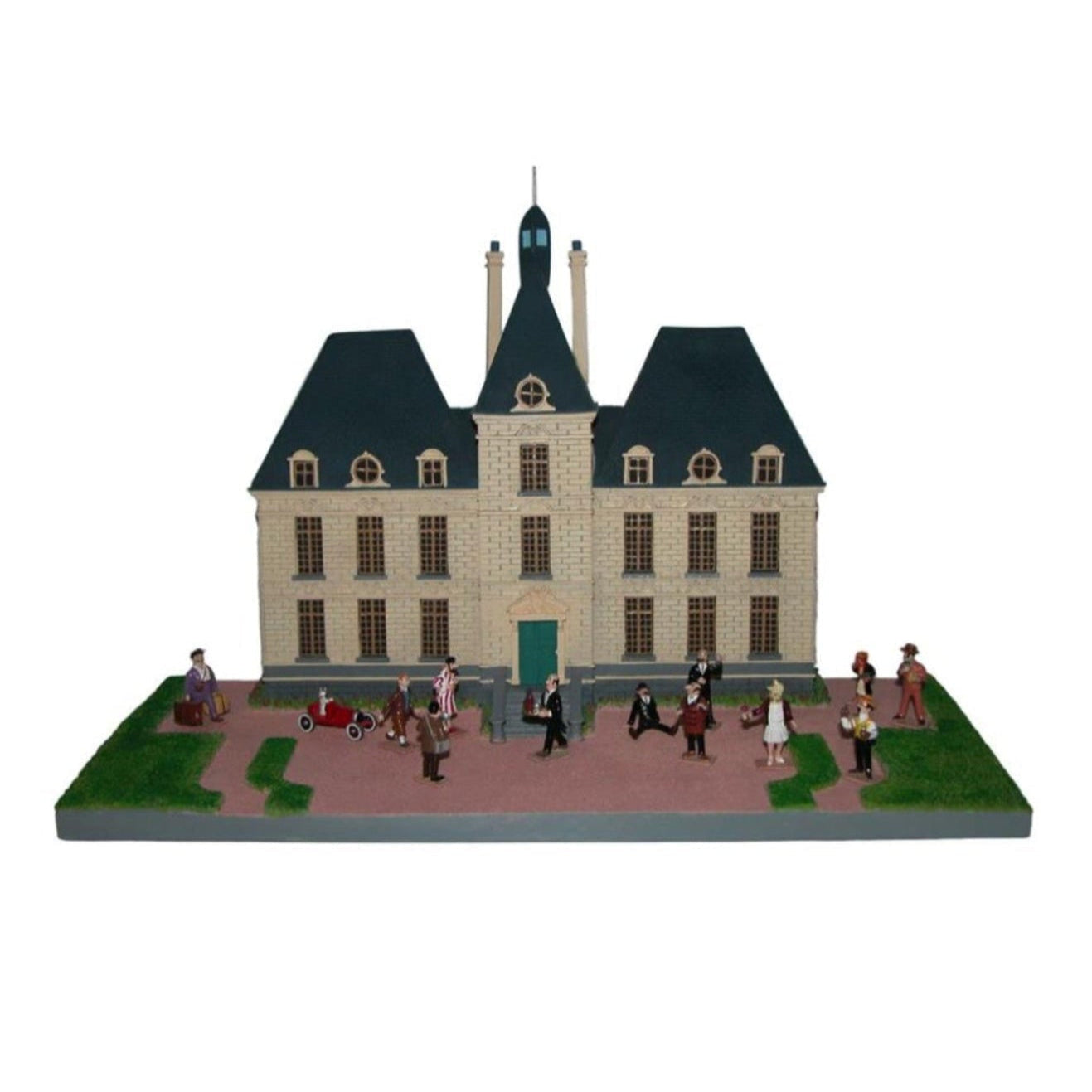 Moulinsart Pixi Tintin - Scène du Château de Moulinsart + 13 personnages