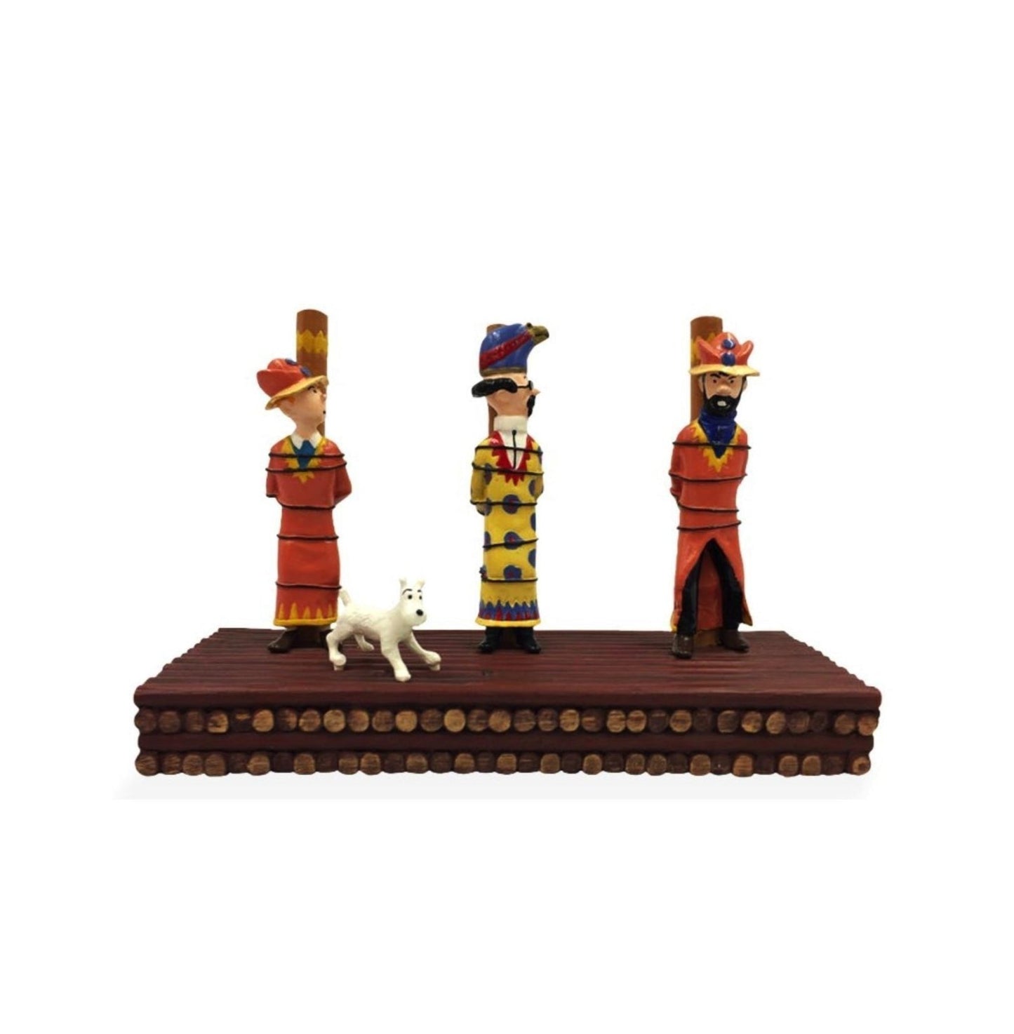 Pixi Tintin - Tintin, Snowy, Haddock and Calculus on the Stake (5 logs)