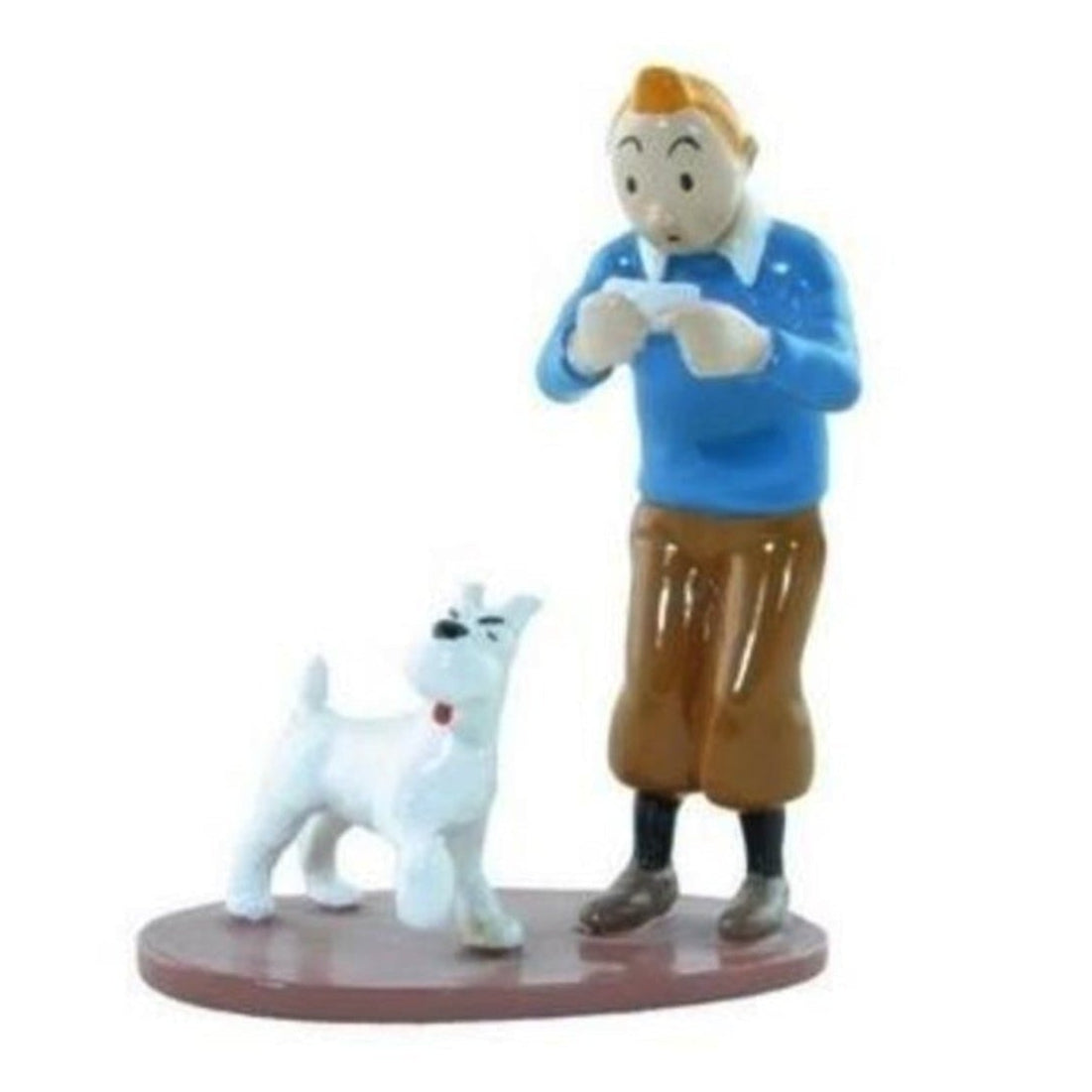 Moulinsart Pixi Tintin - Tintin et Milou carte de visite Rackham