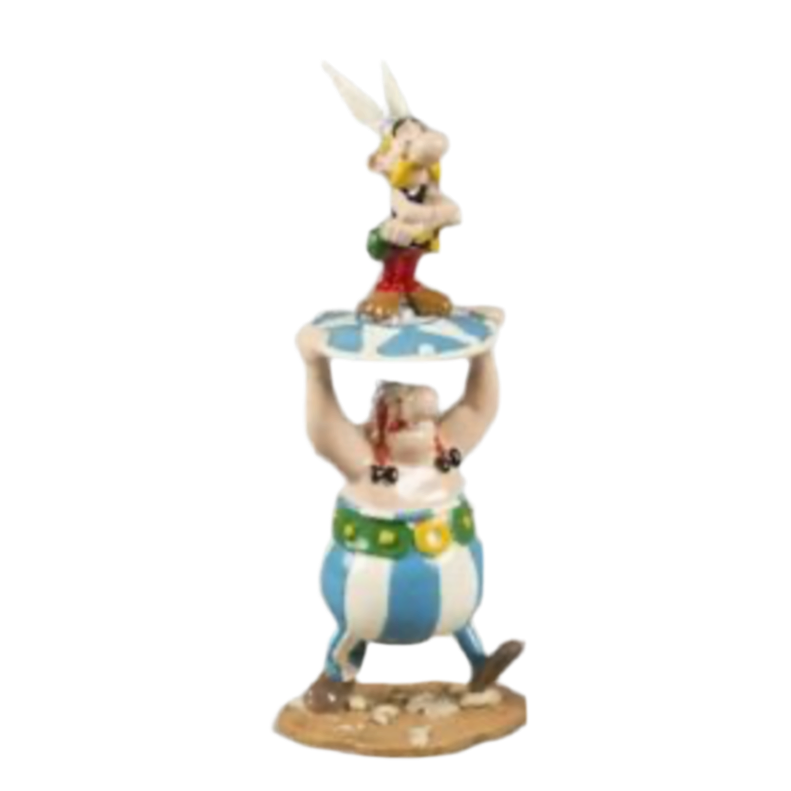 Pixi Uderzo Astérix Obélix - Obélix portant Astérix sur un bouclier
