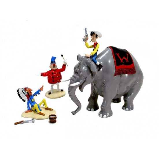 Pixi Morris Lucky Luke - Lucky Luke sur l’éléphant