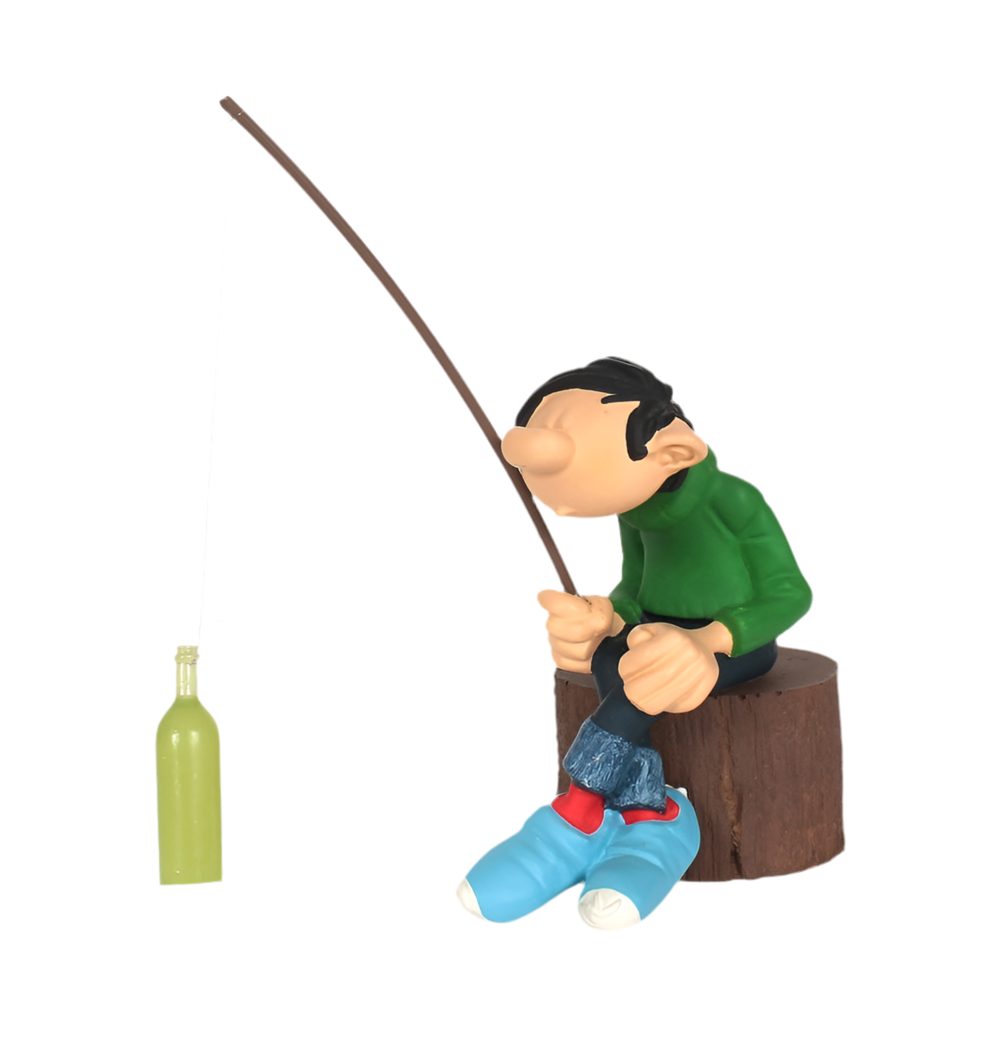 Leblon-Delienne Gaston Lagaffe - Gaston fisherman