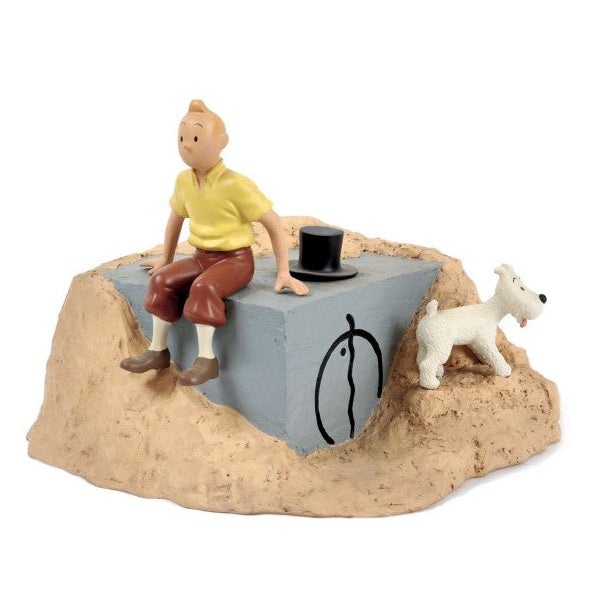 Moulinsart Leblon-Delienne Tintin - Tintin et la porte du tombeau