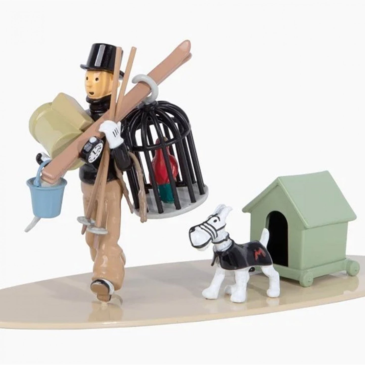 Moulinsart Tintin - Tintin and Snowy "Bric à Brac" VO - Colorized version