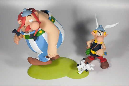 Fariboles Uderzo Astérix Obélix - Obélix et Idéfix la Rencontre