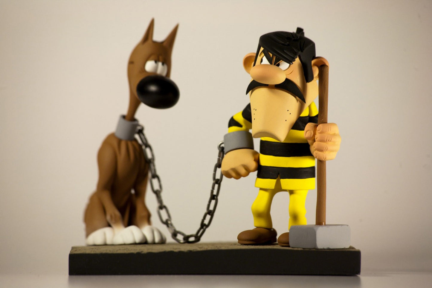 Fariboles Morris Lucky Luke - Joe Dalton and Rantanplan