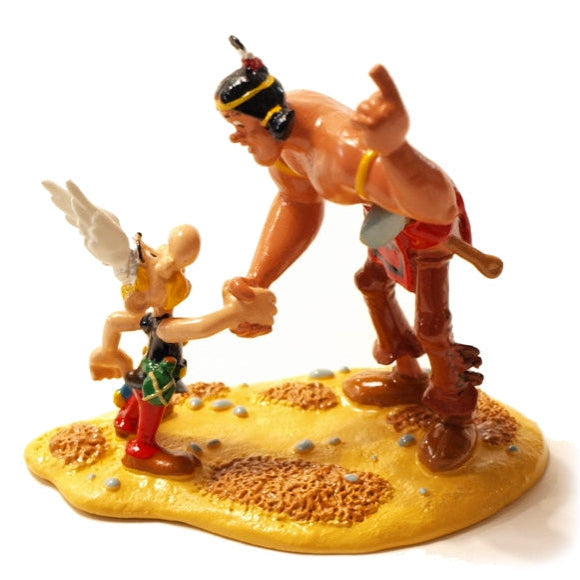 Pixi Uderzo Asterix Obelix - The handshake of Asterix and Oumpah-Pah