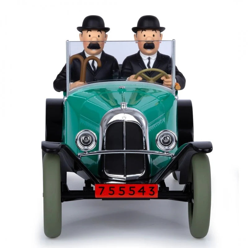 Moulinsart Tintin - Tintin au Pays de l'or noir - La Citroën 5CV des Dupondt - échelle 1/12