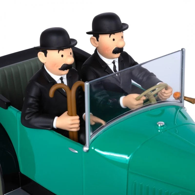 Moulinsart Tintin - Tintin au Pays de l'or noir - La Citroën 5CV des Dupondt - échelle 1/12