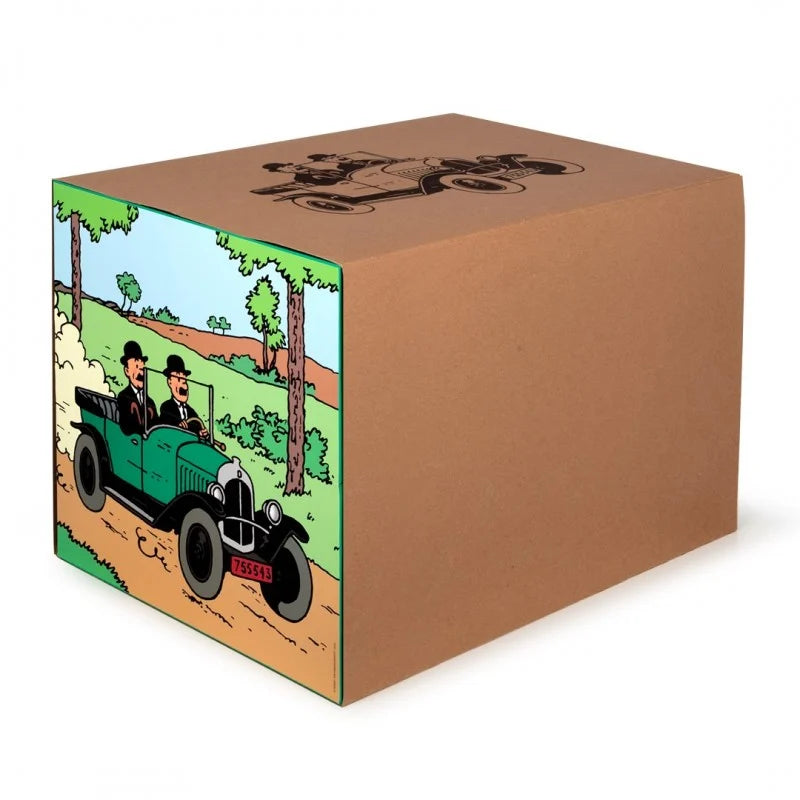 Moulinsart Tintin - Tintin au Pays de l'or noir - La Citroën 5CV des Dupondt - échelle 1/12