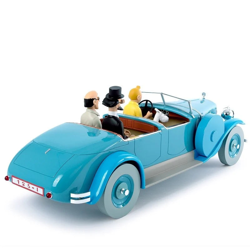 Moulinsart Tintin - Les Cigares du Pharaon - La Torpedo du Docteur Finney - échelle 1/12