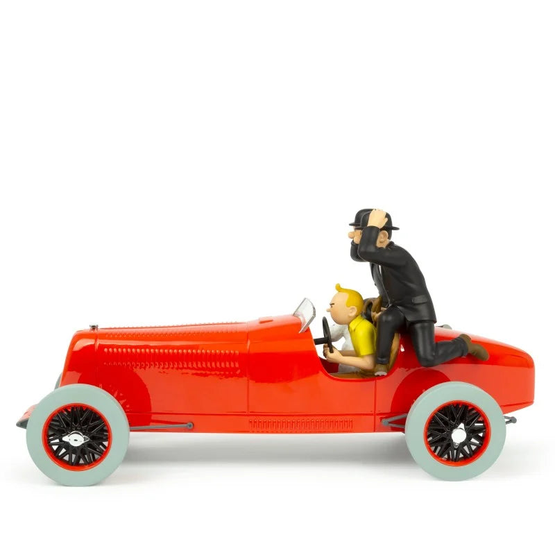 Moulinsart Tintin - Les cigares du Pharaon - Le bolide rouge - échelle 1/12