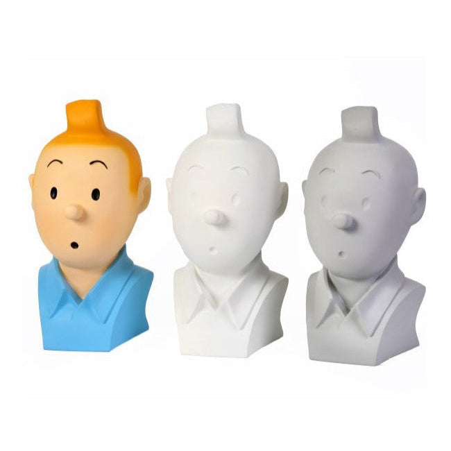 Moulinsart Tintin - Buste Tintin polychrome - Les Images Mythiques