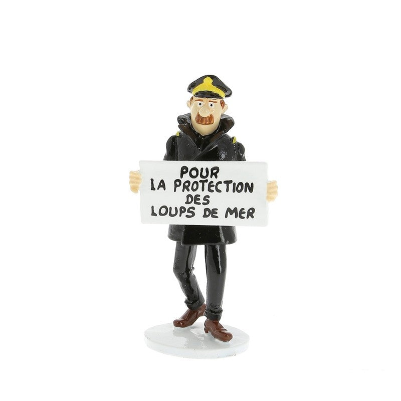 Moulinsart Tintin Carte de Vœux 1972 - Capitaine Chester - Série 7